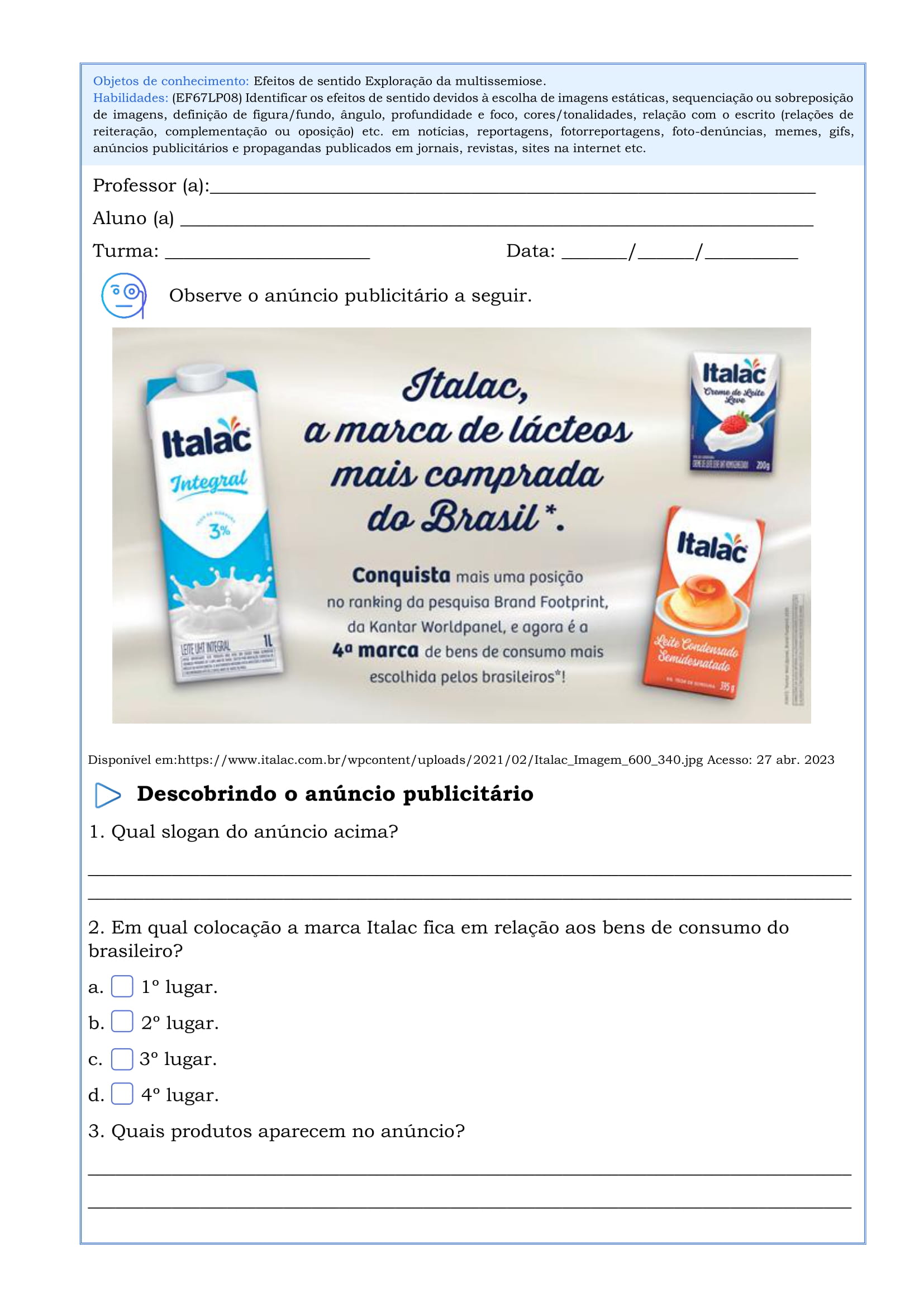 Interpretação de texto 7º ano-11