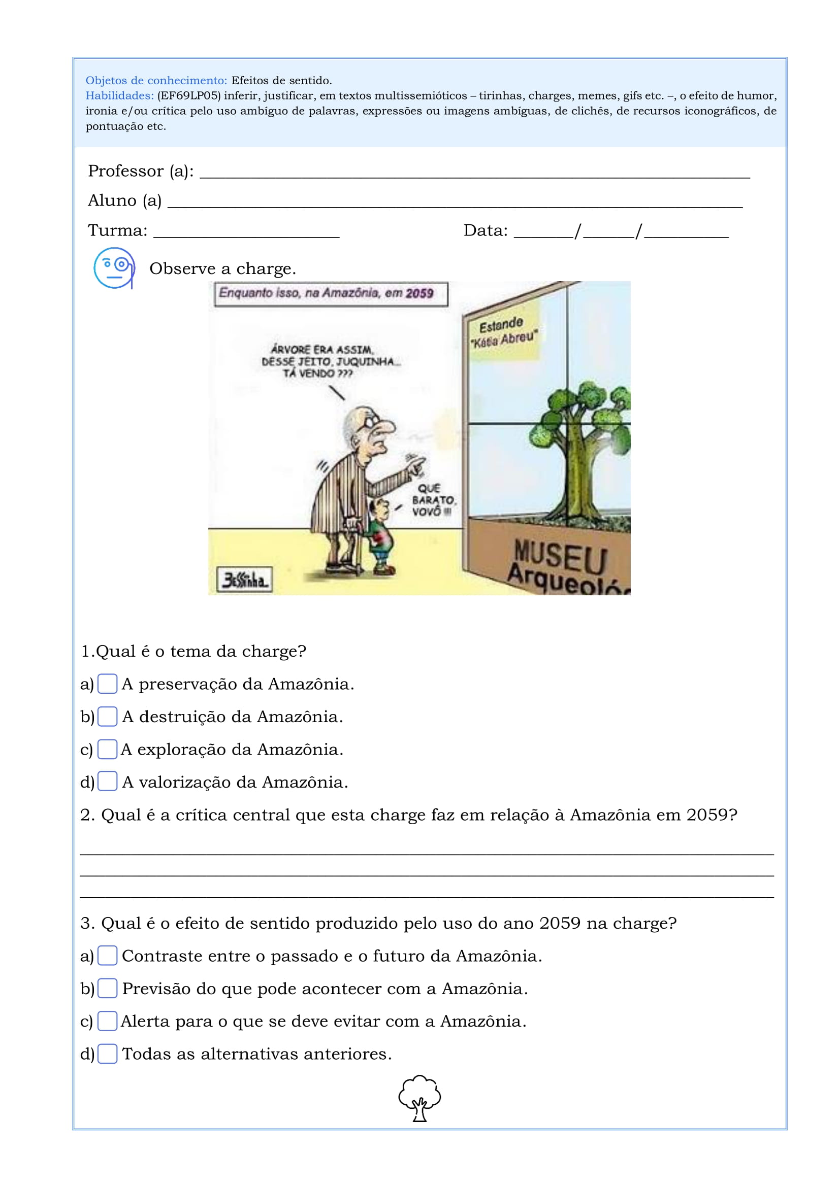 Interpretação de texto 8º ano-22