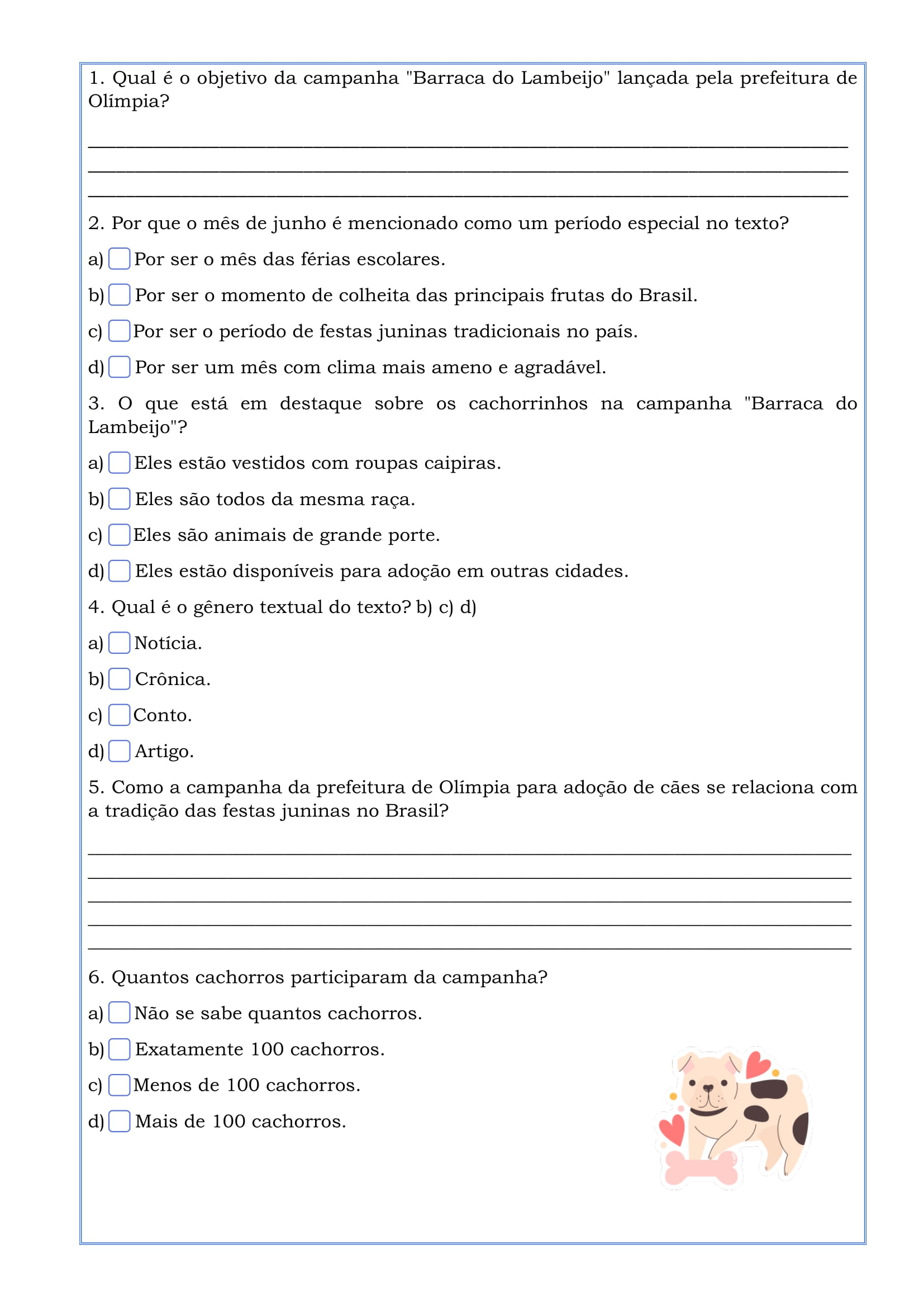 Interpretação de texto 9º ano-22
